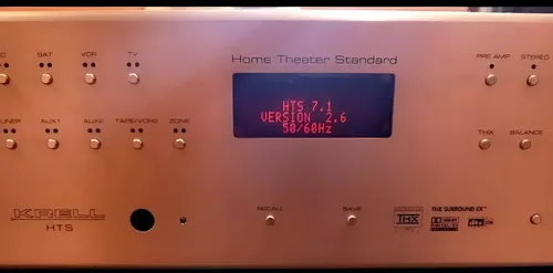 Pré E Processador Krell Standard Hts 7.1 Impecável 100% Func