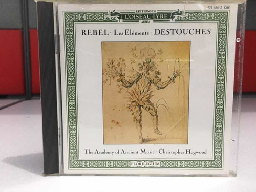 Cd Rebel. Les Eléments Destouches. Compact Disc. 1989.