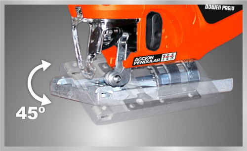 Imagen 6 de 11 de Sierra Caladora Manual 100 Mm 800 W Dowen Pagio 9993621