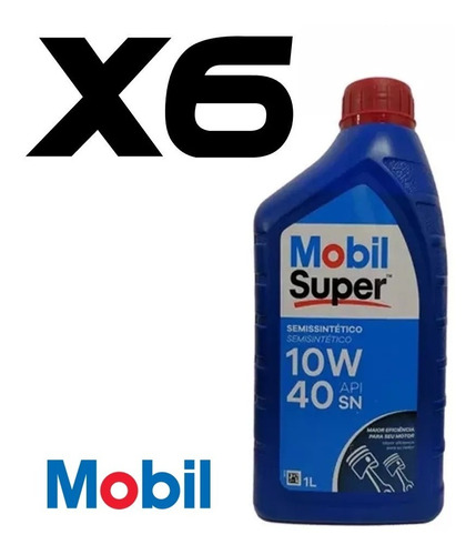 Óleo Motor Flex Semi Mobil Super 10w40 Api Sn Plus 6 L