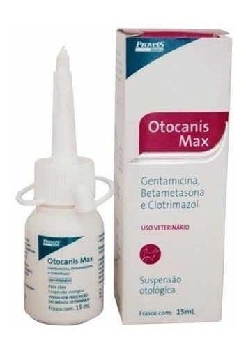 Kit C/ 4 Otocanis Max 15ml - Tratamento De Otites Dos Caes