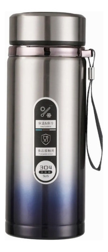 Termo De Premium Acero Inoxidable Para Café Y Té 800ml 27oz Color Plata