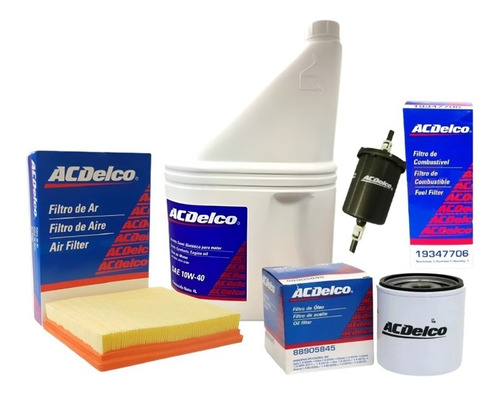 Kit Filtros Y Aceite Chevrolet Acdelco Agile 1.4 2015