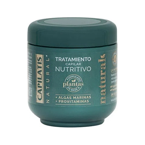 Tratamiento Capilar Capilatis Natural Nutritivo X 200 Grs