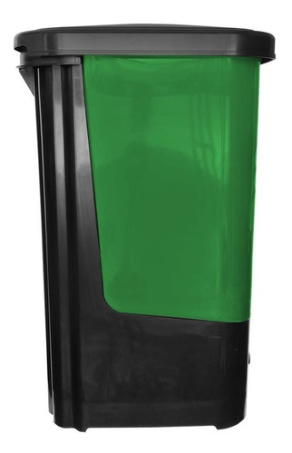 Cesto Bote De Basura 40 Litros Orgánico-inorgánico Con Pedal