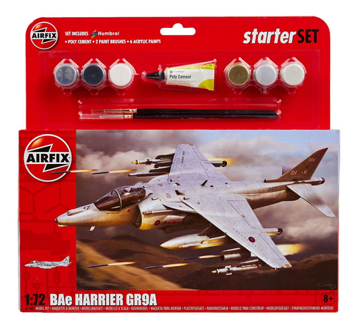 Airfix 1 72 Bae Harrier Gr9 Set