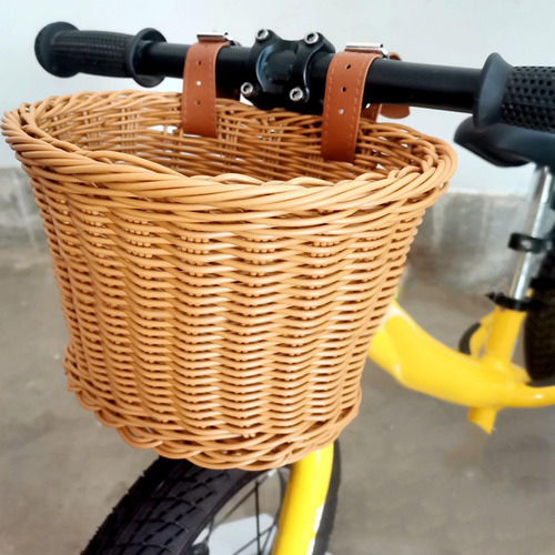 Cesta De Bicicleta Infantil Removível Para Guidão