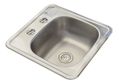 Imagen 2 de 9 de Fregadero Cocina Empotrar 1 Tina Mini 38x38x14 M10