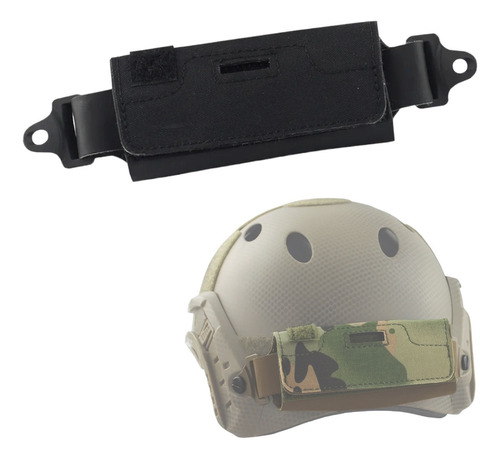 Contrapeso Casco Tactico Pouch Bolsa Para Bateria Militar