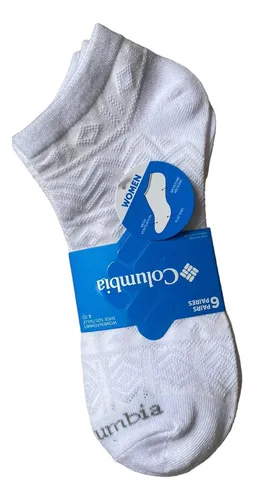 Medias Calcetines Invisibles Columbia Mujer X 6 Unidades