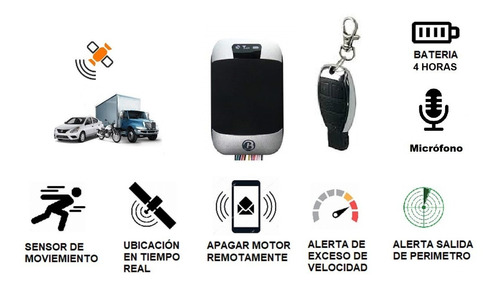 Rastreo Satelital Gps Tracker Coban 303g Con Plataforma