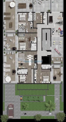 Imagem 13 de 15 de Apartamento Para Venda, 1 Dormitório(s), 59.19m² - 2112