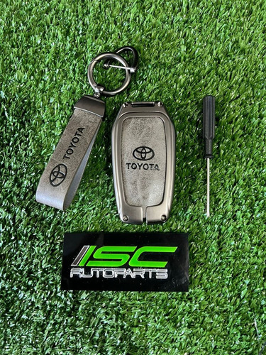 , Qc Llavero Metálico Funda Llave Toyota Hilux Sw4 Rav4 Srx
