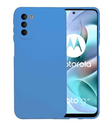 Silicone Case Para Motorola G51 Funda Cover Soft + Templado