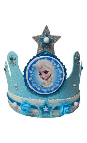 Corona Frozen Para Cumpleañera Cumpleaños Festejado
