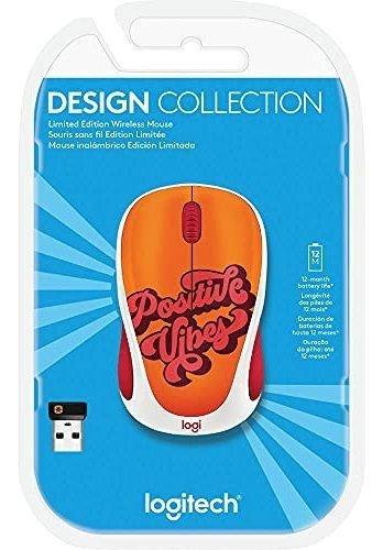 Mouse Inalambrico Logitech Design Collection Positive Vibes