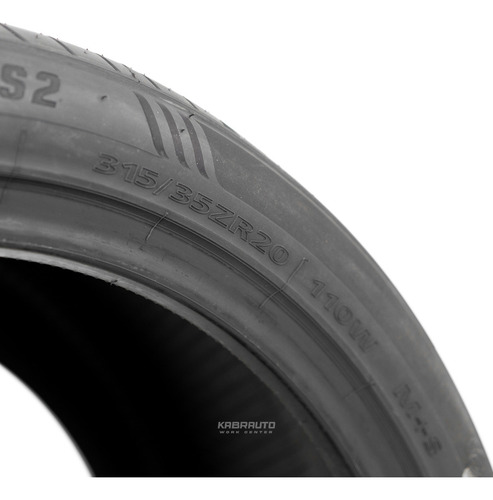 2 Pneu 315/35 20 Bmw X5 X6 Medida Traseira Delinte Ds2 Índice De Velocidade W