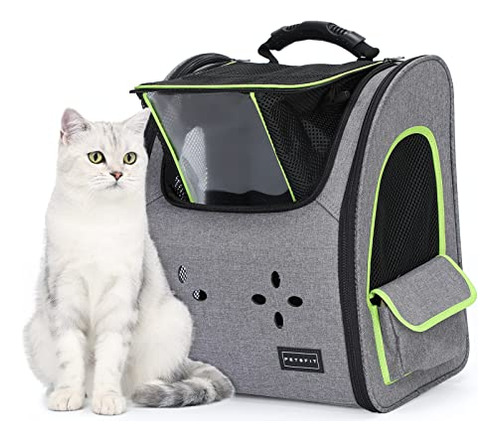 Mochila Transportadora Gatos Y Perros | Ventilación Óptima