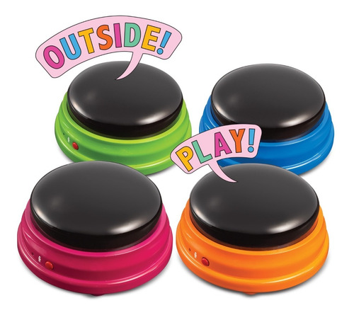 Botones Adiestramiento Talking Pet Kit De Inicio Perros