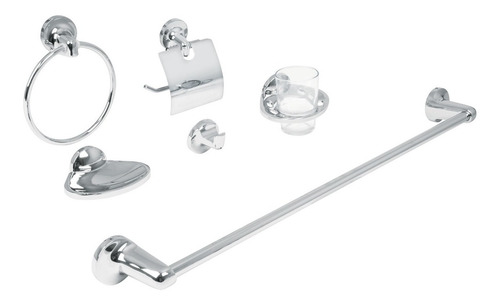 Juego De Accesorios Para Baño Línea Aqua 49395