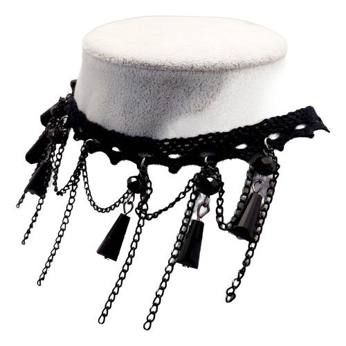 Gargantilla De Encaje Gótico Choker Victoriano