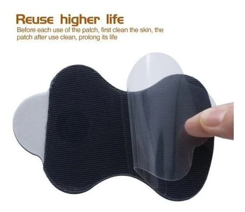 Long Life Pads 4 Electrodos De Repuesto Para Equipos Omron Color Blanco