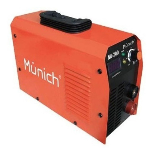 Imagen 1 de 1 de Soldadora inverter Múnich MI-200 naranja 110V/220V