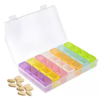 Comprar Pastillero Semanal Organizador Medicamentos 4 Espacios