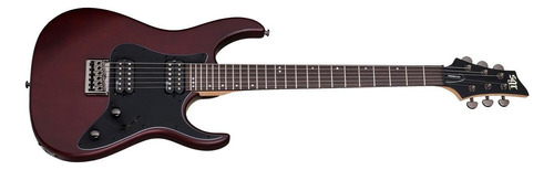 Guitarra eléctrica Schecter SGR Banshee-6 de tilo walnut satin con diapasón de palo de rosa