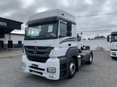 Imagem 2 de 15 de Mb Axor 2041 4x2 Teto Alto Automatico Bx Km Impecavel