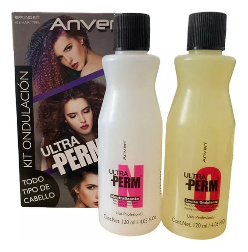 Anven Ultraperm Kit Ondulante Todo Tipo De Cabello