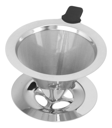 Filtro De Cono De Goteo De Acero Inoxidable Coffee Dripper,