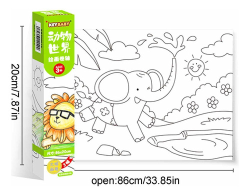 Cx Rollos De Papel For Colorear Rollo De Dibujo Infantil