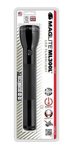 Linterna De Mano - Maglite Ml300l Led 3-cell D Linterna, Neg