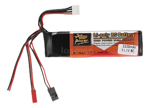 Alta Calidad Lipo Batería De 11.1v 2200mah Para Futaba Jr Wa