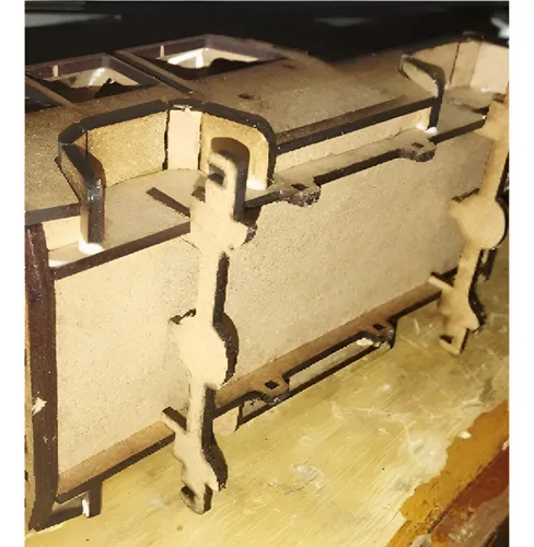 Rompecabezas 3d Land Rover Defender 50 Piezas Mdf