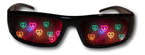 Gafas De Difracción De Corazón De Imaginación Alternativa - 