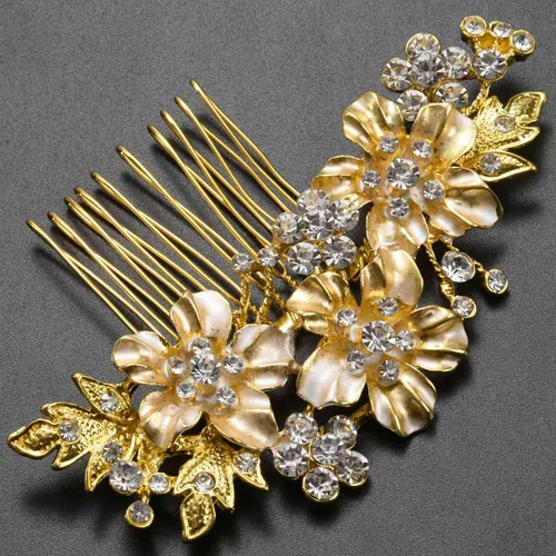 Peinetas Vintage De Cristal De Imitación Para Bodas Y Novias