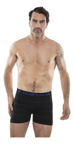 Pack X6 Dufour Boxer Hombre Seamles Rayado 11881 T.s/xxl