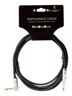 Cable De Guitarra Plug De 3 Metros Para Instrumento Bc-03