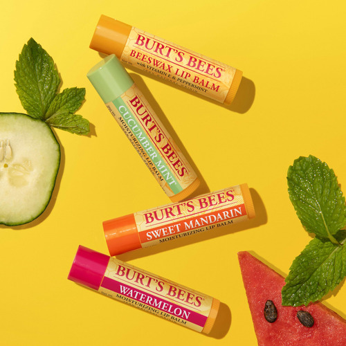 Protetor Labial Burt's Bees Stocking Stuffers, Pacote Com 4