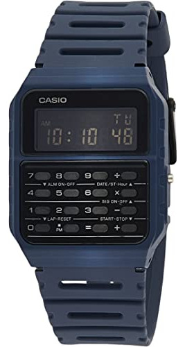 Casio Ca-53wf-2b Calculadora Azul Digital Reloj Para Hombre