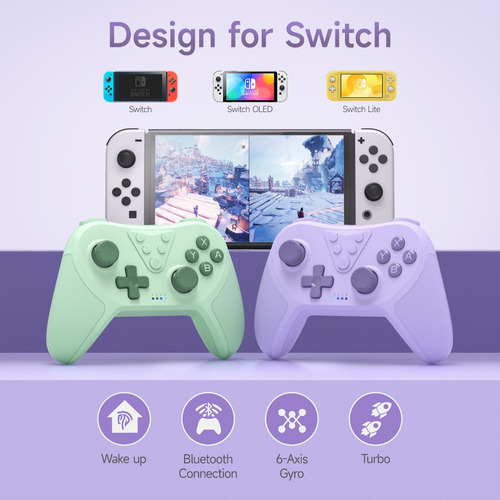 Easysmx T37 Gamepad Inalámbrico Control Para Nintendo Switch