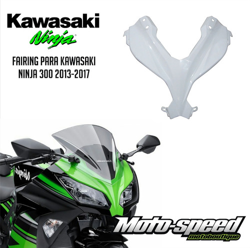 Frente Fairing Carenado Plastico Kawasaki Ninja 300 2013 2014 2015 Nuevo!!!