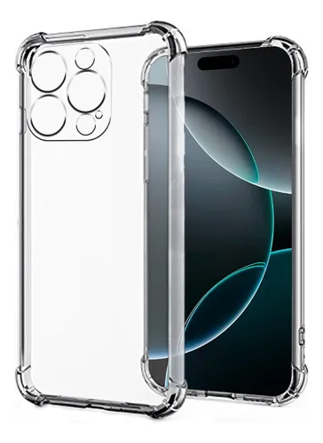 comprar Estuche Forro Transparente Antigolpe  iPhone 16 Pro Max