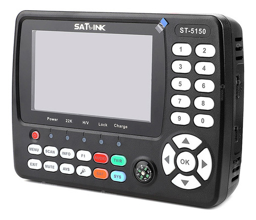 Buscador De Satélites Satlink St-5150 Dvb-s2/t2/c Combo Hd