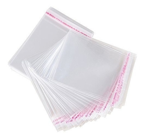 Imagen 2 de 5 de Bolsa Celofán Cierre Adhesivo 10x15 Cms 600 Unds P/ Colgar