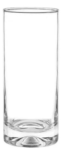 Set 6 Vasos Altos 450ml Manhatan Vidrio Bebidas Trago Largo