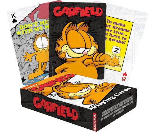 Aquarius Garfield Playing Cards - Garfield Themed Deck Of...