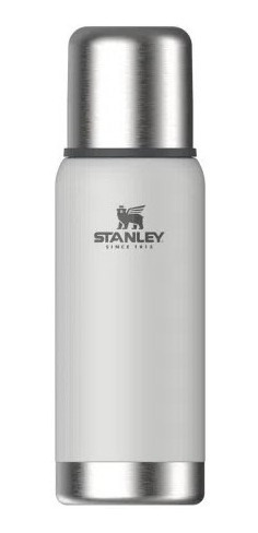 Imagen 4 de 4 de Termo Stanley 500ml - Blanco Polar - Tapón Cebador - Caja
